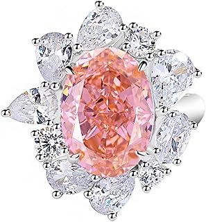 Wedding Band For Women, 9K/14K/18K White Gold/PT950 Platinum Sunflower Moissanite Ring with 10x14mm Rectangle Gemstone