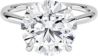 1-5 CT IGI Certified Lab Grown Diamond Engagement Ring | Freesia Cathedral Ring in 10K 14K 18K Gold, 925 Sterling Silver | Bridal Solitaire Ring Gift For Women