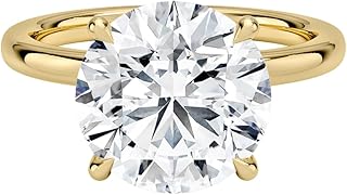 1-5 CT IGI Certified Round Cut Lab Grown Diamond Engagement Ring, Ring, 10K/14K/18K Gold, 925 Sterling Silver, E Color VS1, Bridal Wedding Gift for Her
