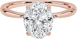 IGI-Certified 1–5ct Oval Cut Lab-Grown Diamond Solitaire Engagement Ring for Women in 14K Platinum, Yellow Gold, Rose Gold (D–E Color, VVS Clarity) – Premium Bridal Wedding & Proposal Ring. Available in US sizes 8-11.5