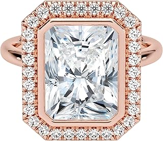 4.00 Carat IGI Certified Lab Grown Diamond Engagement Ring, Custom Cut Halo Design, E–F Color VVS2 Clarity, 10K 14K 18K Solid Gold, Luxury Statement Ring for Women