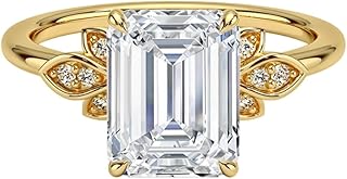 3 Carat IGI Certified Lab Grown Diamond Ring, VVS1-2 E-F Colour Clarity, Fiore Engagement Ring 10K 14K 18K Solid Gold, A Gift for Her.