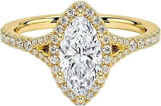 1 Ct Asscher Cut IGI Certified Lab Grown Diamond Ring 10K 14K 18K Solid Gold Halo Half Coverage Lab Grown Diamond Engagement Ring Christmas gift for Women (E-F Color, VVS2 Clarity)
